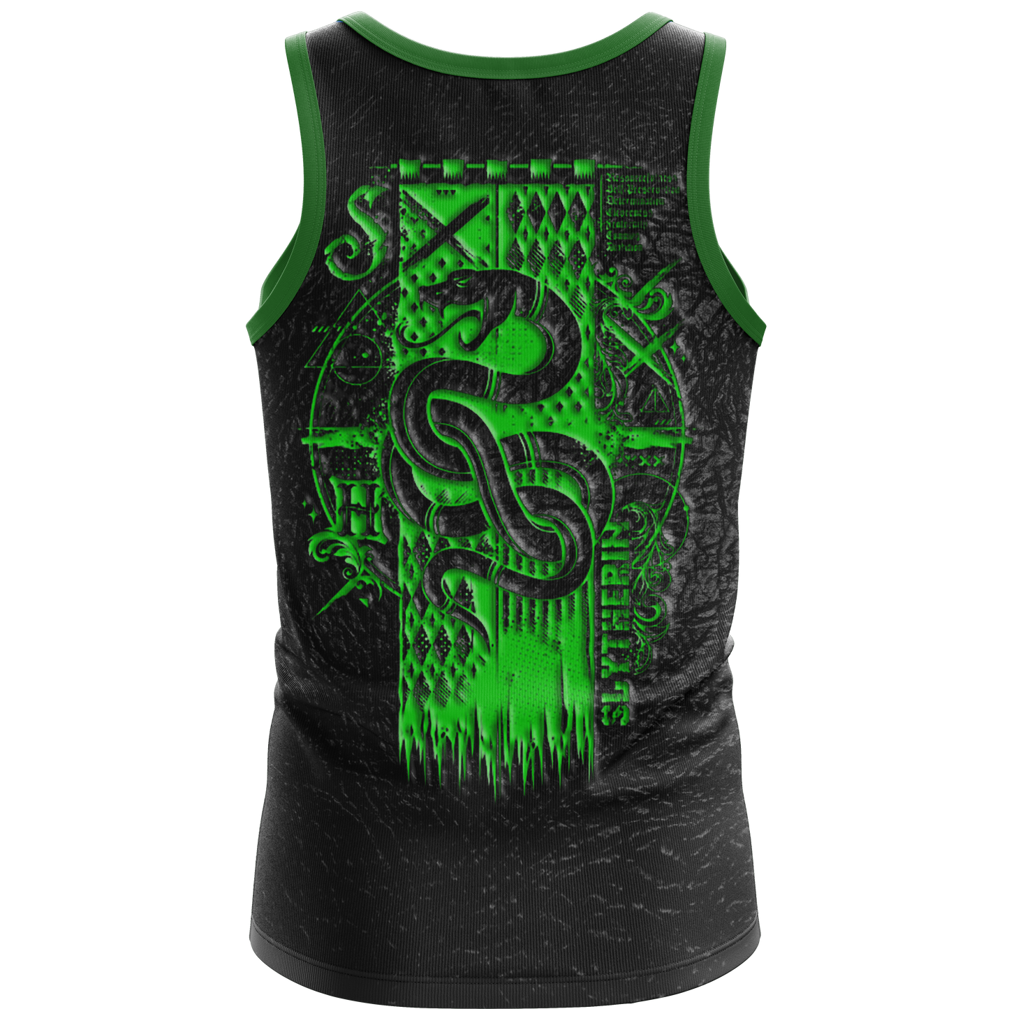 The Slytherin Snake (Harry Potter) 3D Tank Top