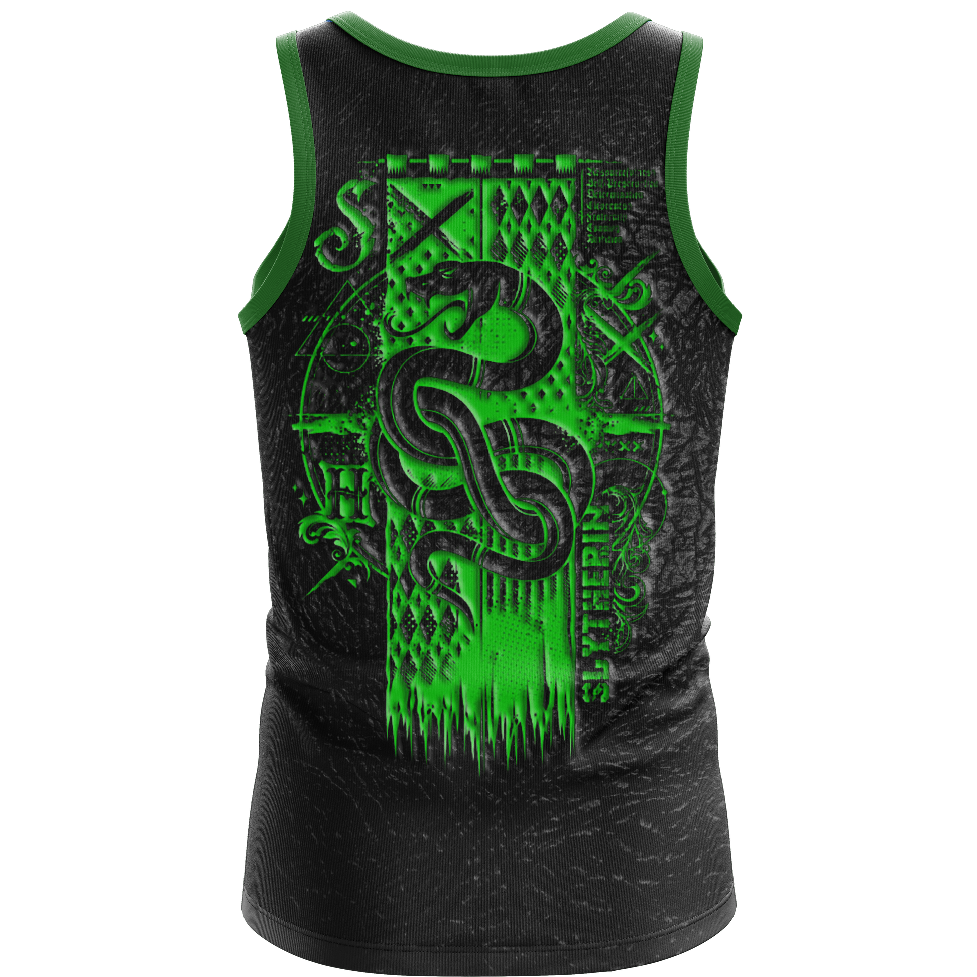 The Slytherin Snake (Harry Potter) 3D Tank Top