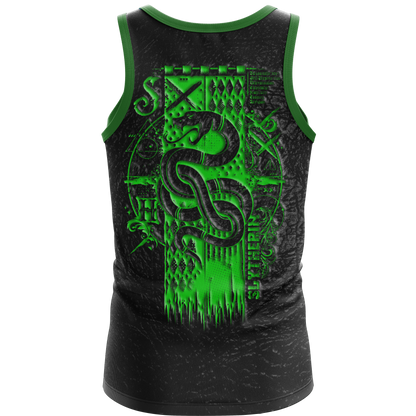 The Slytherin Snake (Harry Potter) 3D Tank Top
