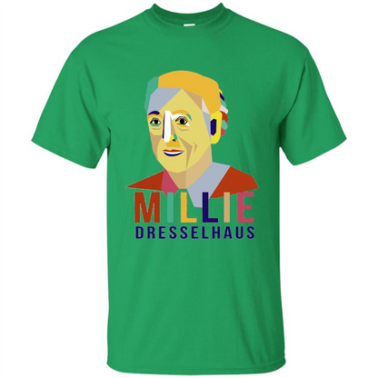 Mildred Dresselhaus - The Queen Of Carbon Science T-shirt Irish Green