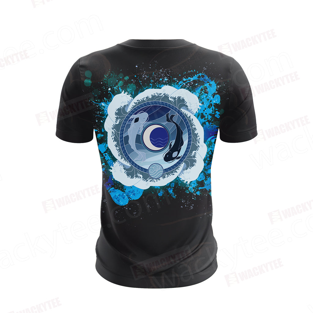 Avatar: The Last Airbender Waterbending Unisex 3D T-shirt