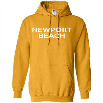 Newport Beach - California T-shirt Gold