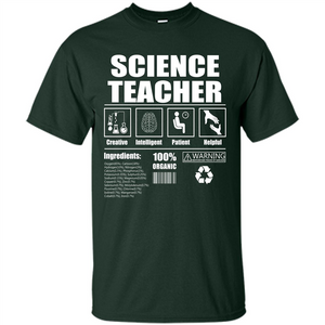 Science Teacher T-shirt Science Teacher Facts T-shirt