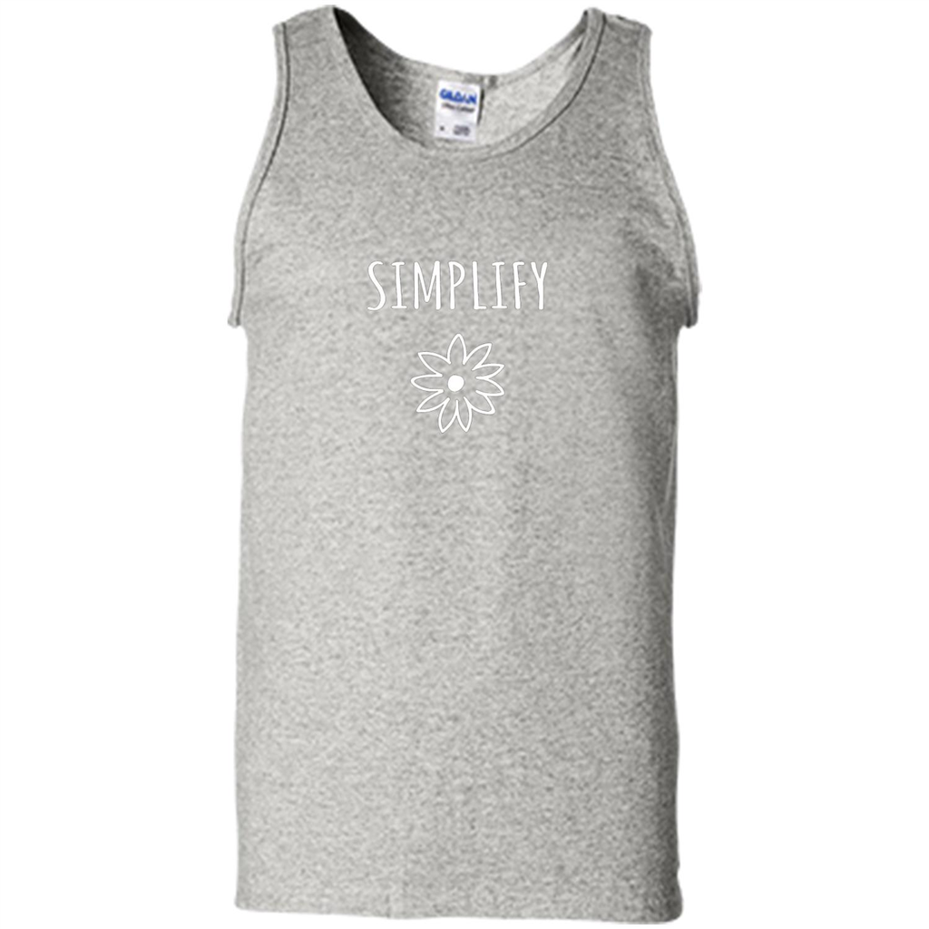 Simplify T-shirt Simplify Your Life Ash