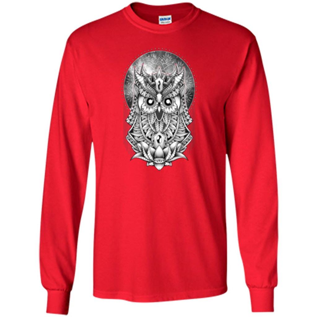 Venus Owl T-shirt Planet Red