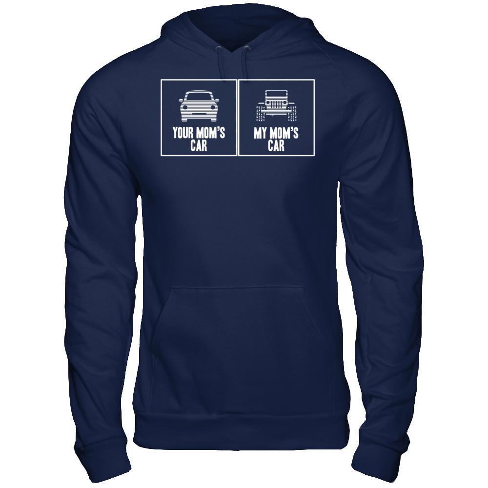 Your Mom's Car- My Mom's Car Gildan - Pullover Hoodie Navy