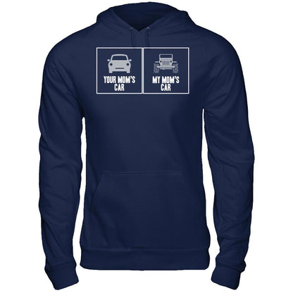 Your Mom's Car- My Mom's Car Gildan - Pullover Hoodie Navy