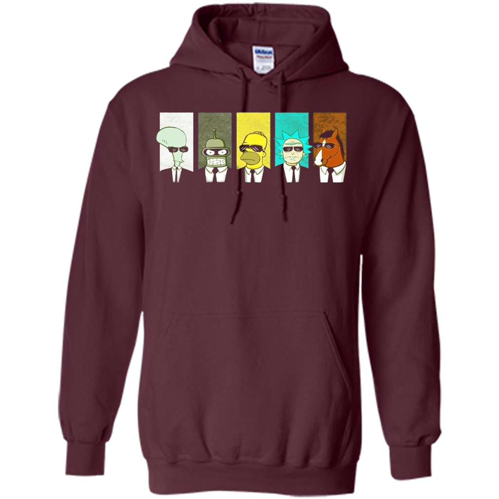 Form Into Rick And Go To The Morty T-shirt Maroon
