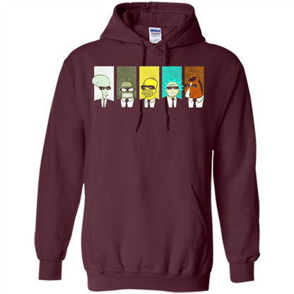 Form Into Rick And Go To The Morty T-shirt Maroon