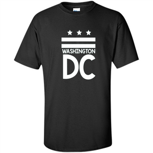 DC Flag T-shirt - Washington DC T-Shirt