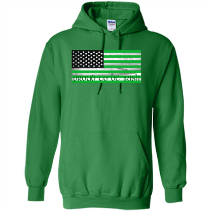 Proud To Be Irish T-shirt USA Flag Patriot