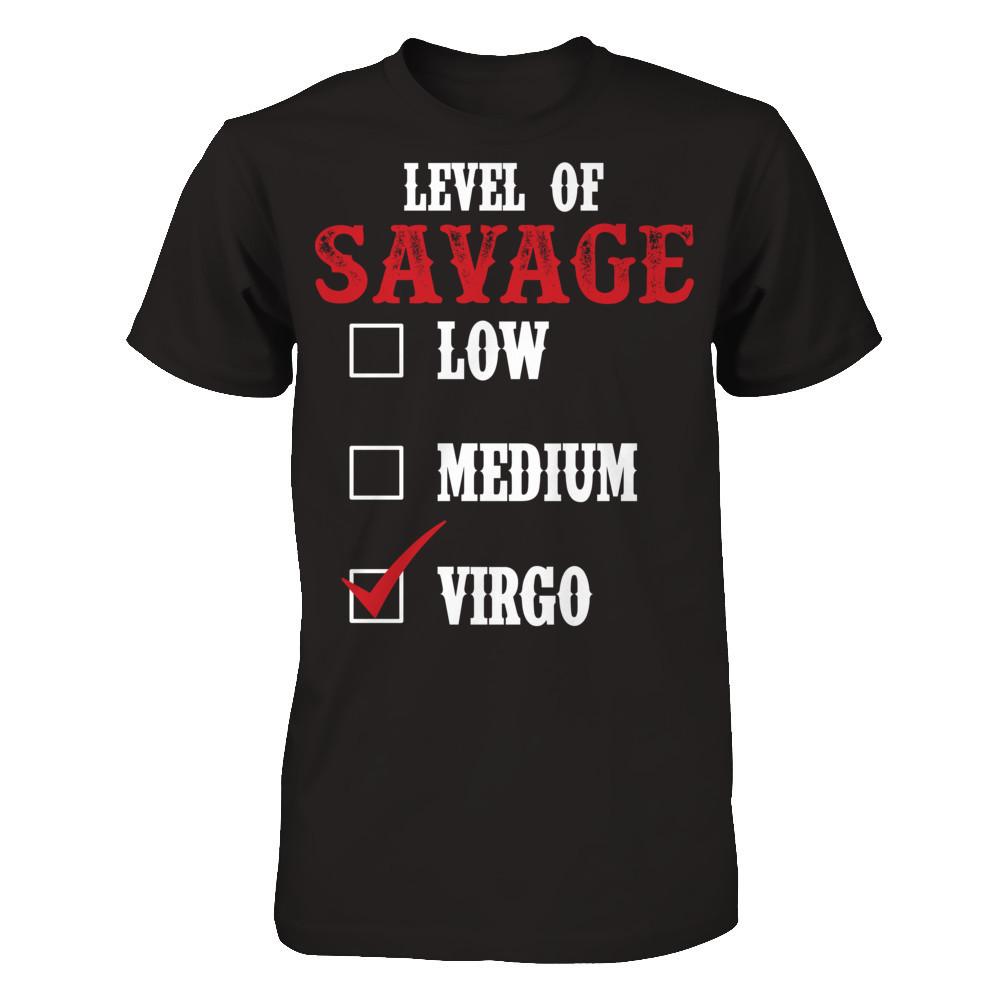 Vigro - Level Of Savage Gildan - Short Sleeve Tee Black