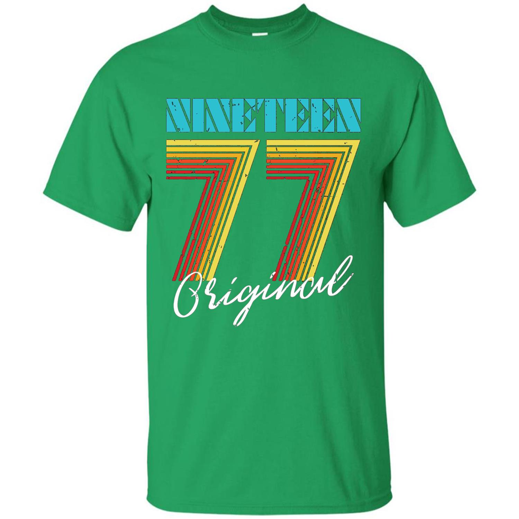 Original 1977 Birthday T-shirt Irish Green