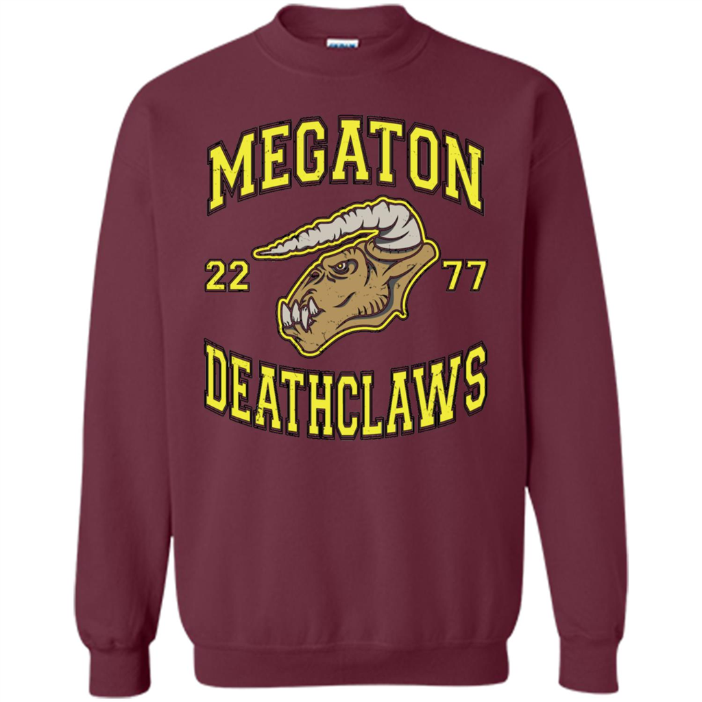 Megaton Deathclaws 2277 T-shirt Maroon