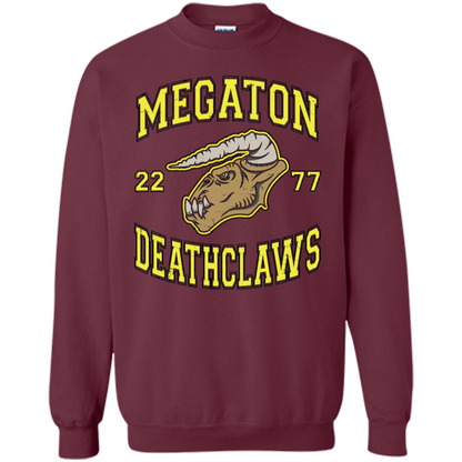 Megaton Deathclaws 2277 T-shirt Maroon