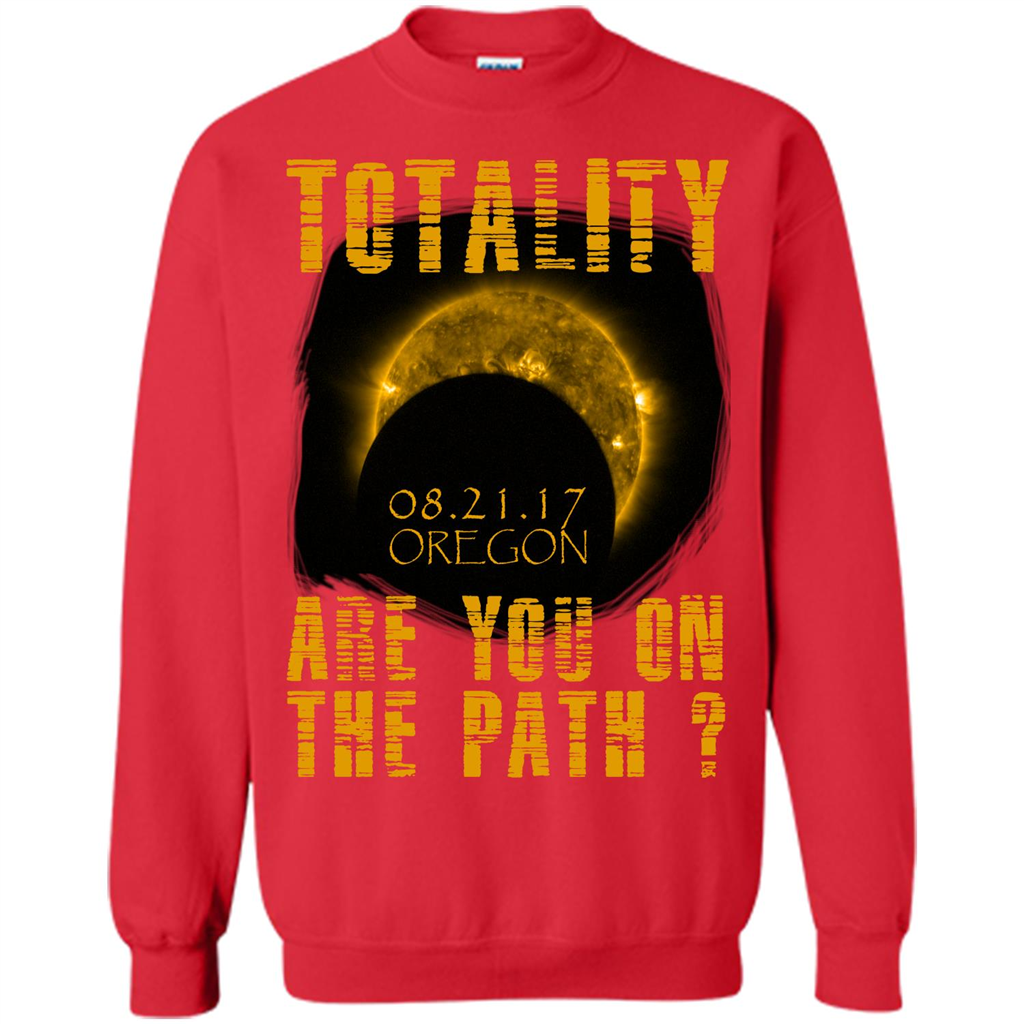Oregon Totality Are You On The Path August 21 2017 Red