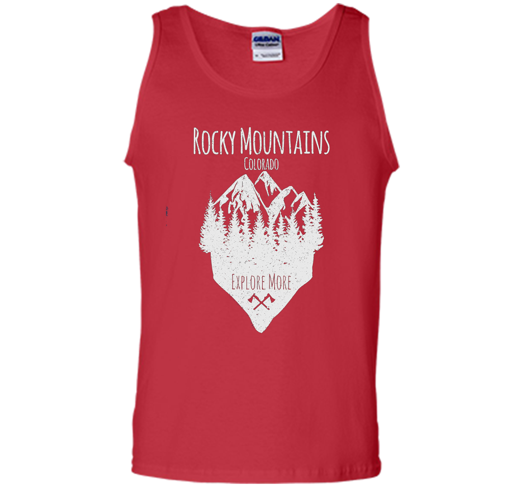 PREMIUM Rocky Mountains, Colorado - Souvenir T-Shirt t-shirt Red
