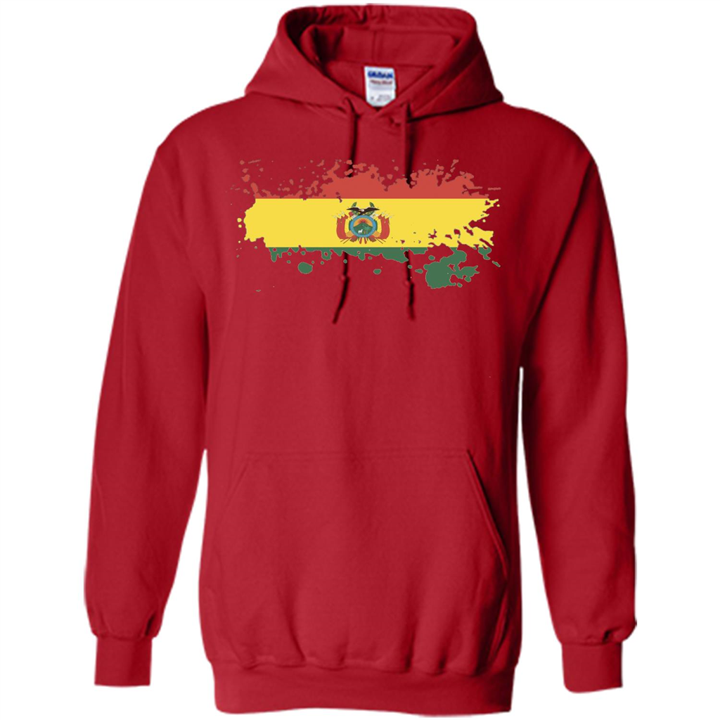 Flag of Bolivia Bolivian T-shirt Red