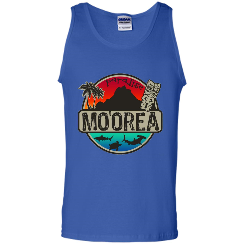 Moorea Paradise Tropical T-shirt - Moorea Tahiti Royal