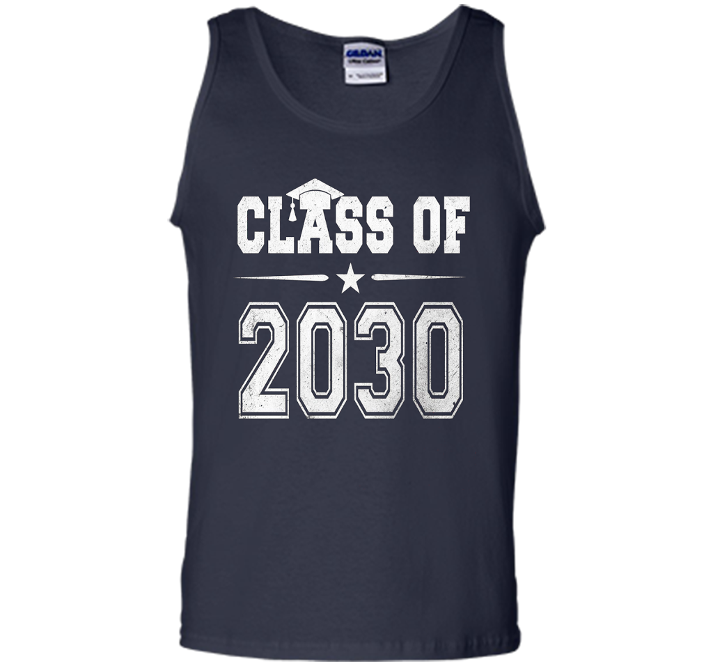Kindergarten T-shirt Class Of 2030 Kindergarten Style T-shirt Navy