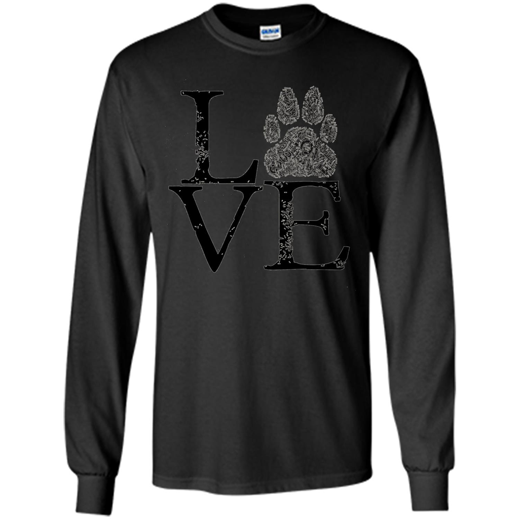 Paw T-shirt Animal Lover T-shirt