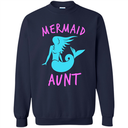 Mermaid Aunt T-Shirt Mermaid T-shirt