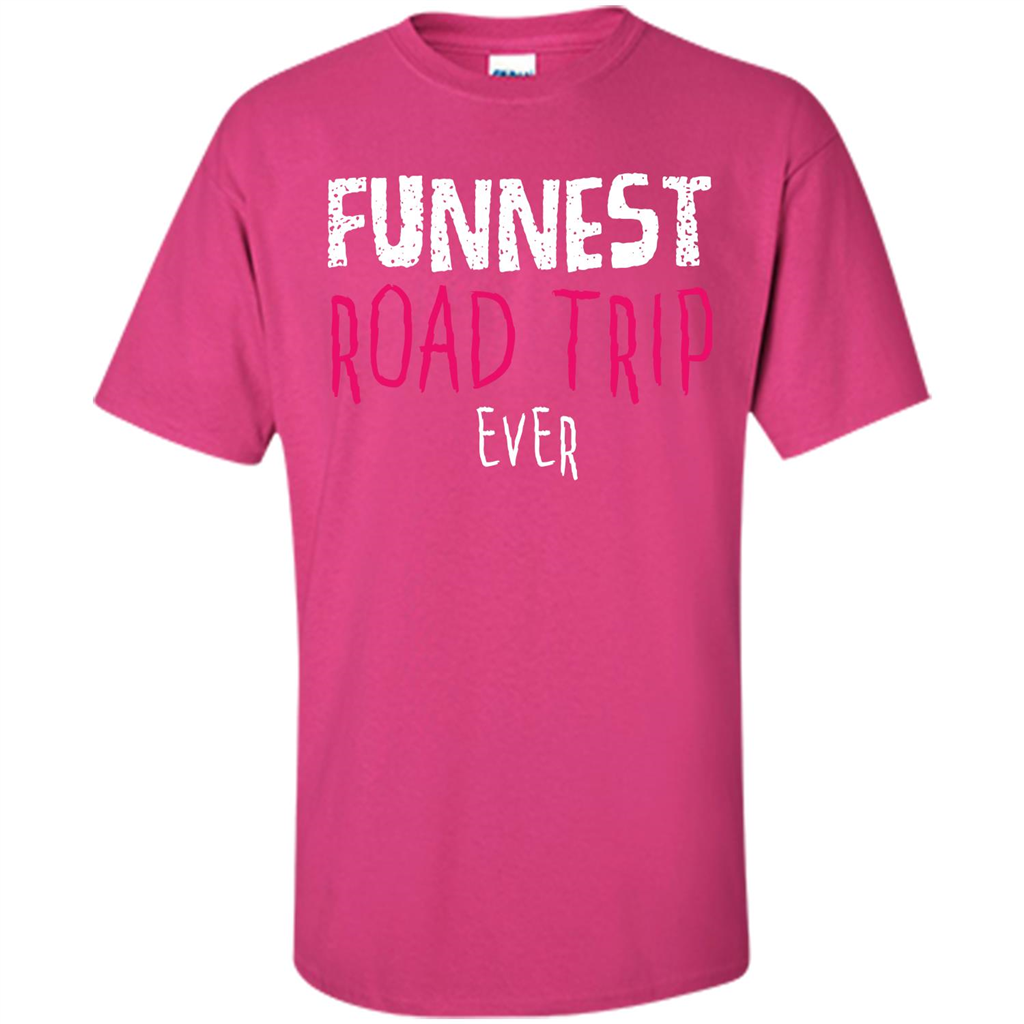 Summer. Funnest Road Trip Ever T-shirt Heliconia