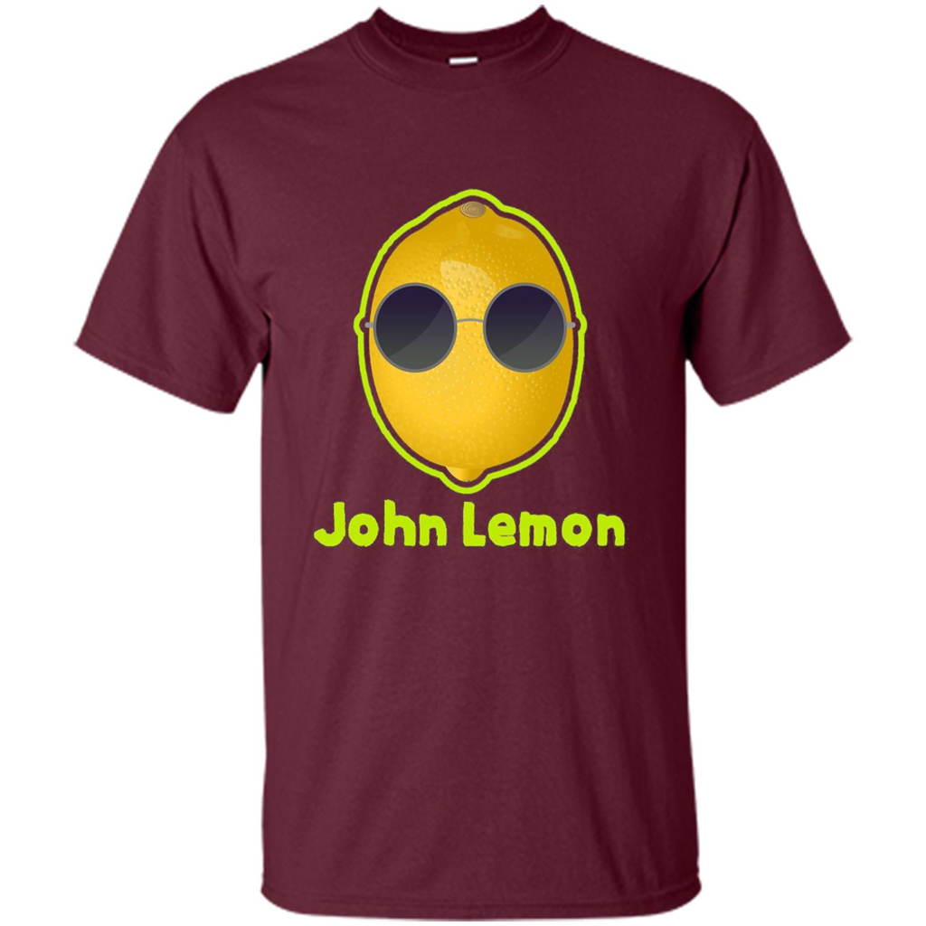 John Lemon T-shirt Maroon