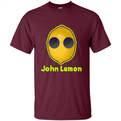 John Lemon T-shirt Maroon