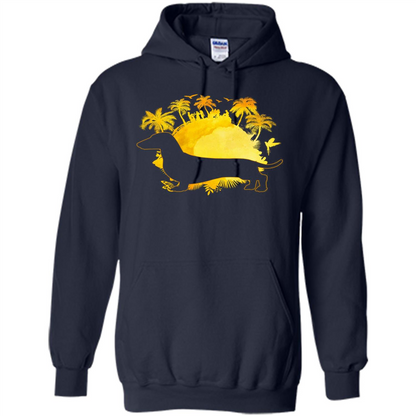Dachshund T-shirt Dachshund In Summer Navy
