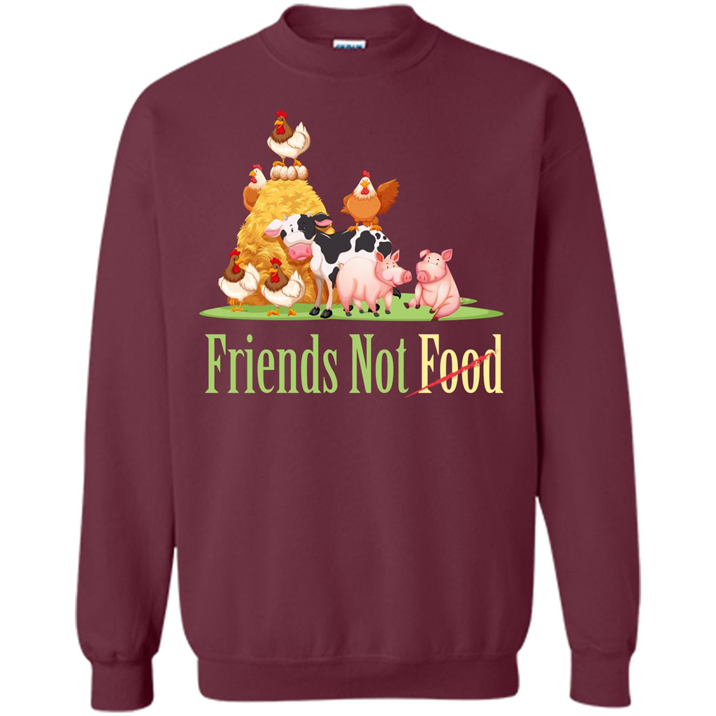 Animal T-shirt Friends Not Food T-shirt