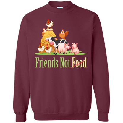 Animal T-shirt Friends Not Food T-shirt
