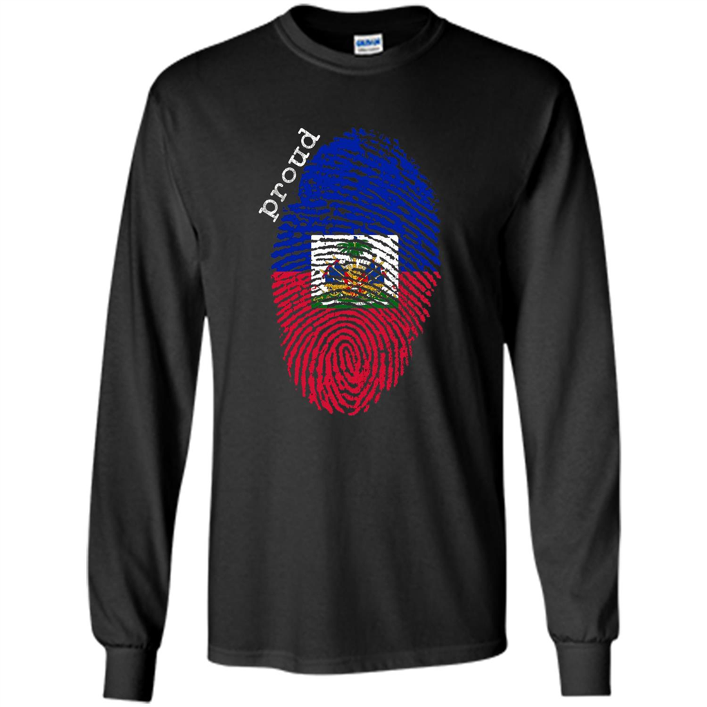 Haiti shirt - Haiti National Flag T-shirt Black