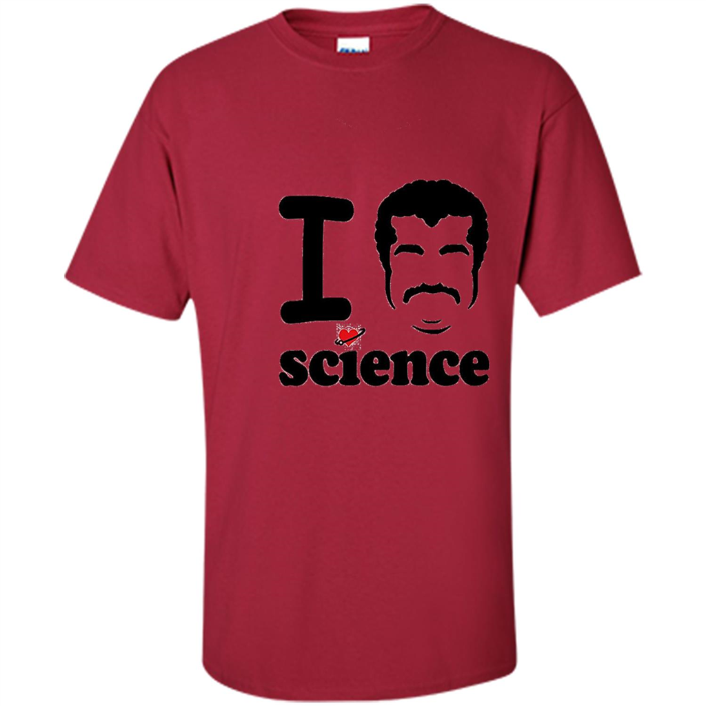 I Love Science T-Shirt Cardinal