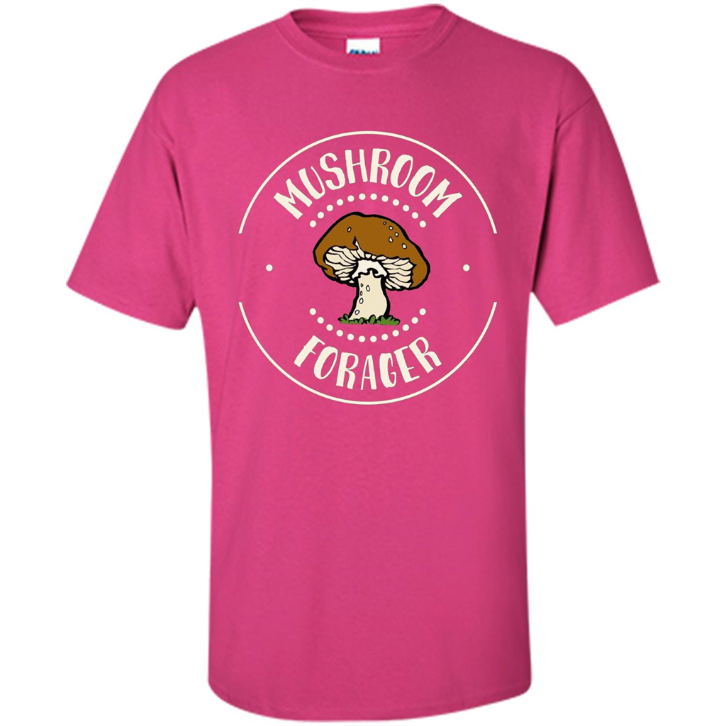 I Love Mushrooms T-shirt Mushroom Forager Heliconia