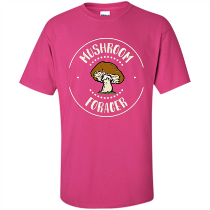 I Love Mushrooms T-shirt Mushroom Forager Heliconia
