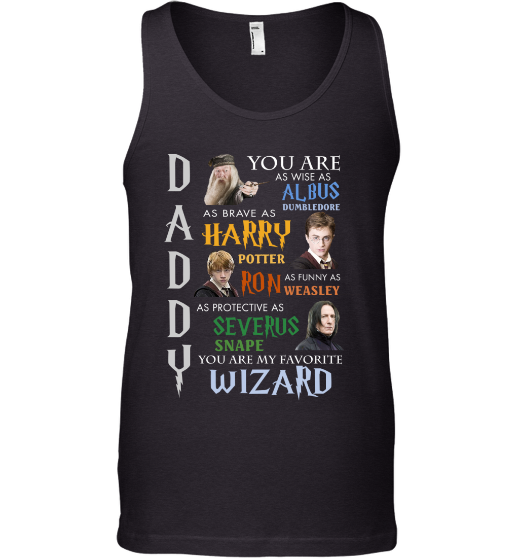 Daddy - You Are My Favorite Wizard Harry Potter Tank Top Tank Top Black