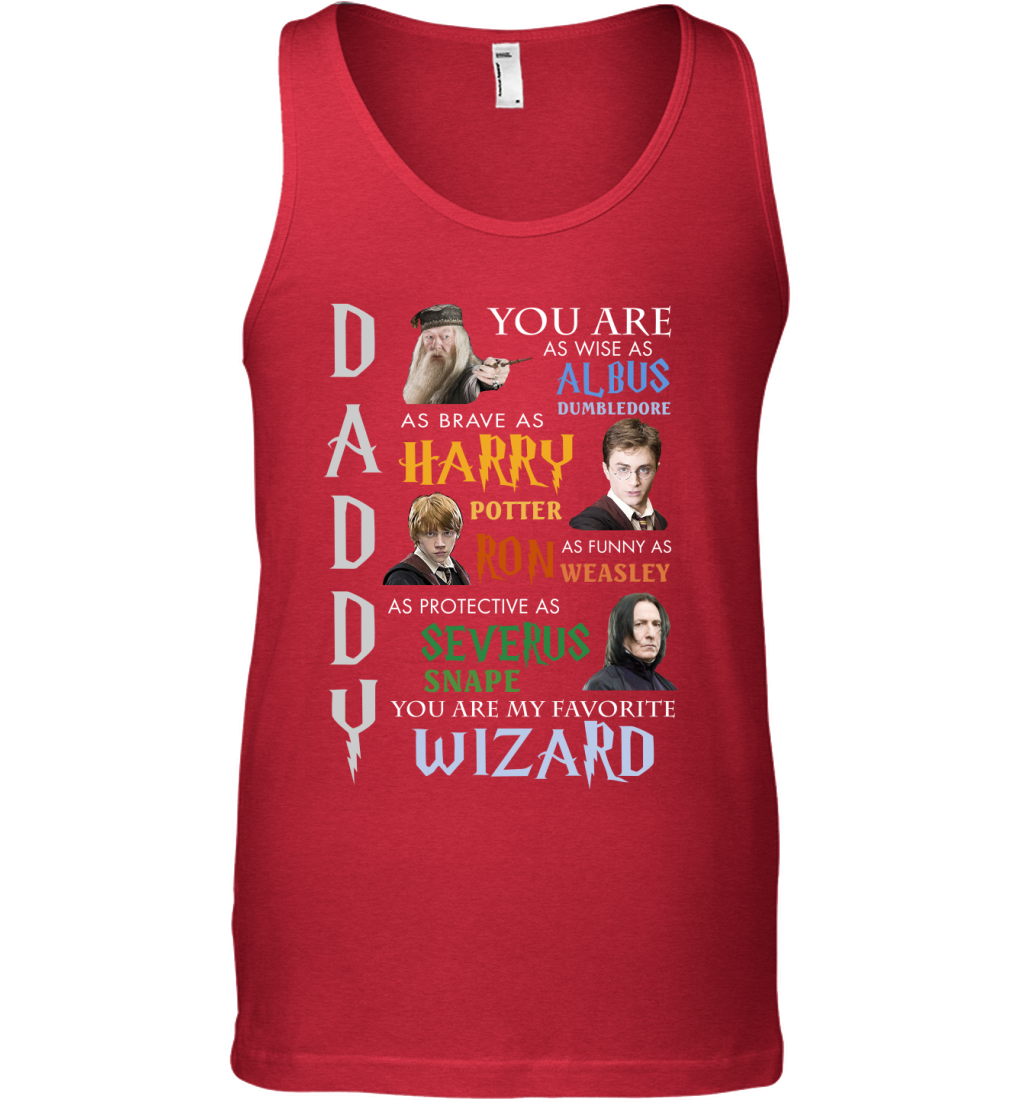 Daddy - You Are My Favorite Wizard Harry Potter Tank Top Tank Top Red
