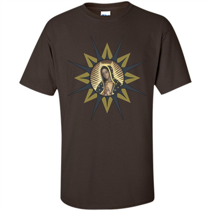 Virgen de Guadalupe T-shirt Dark Chocolate
