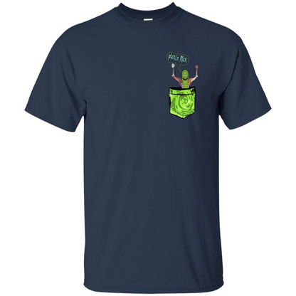 Pickle Rick T-shirt Navy