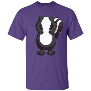 Skunk Costume T-Shirt Forr Halloween
