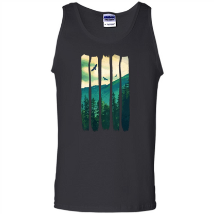 Vintage Mountain T-shirt Black
