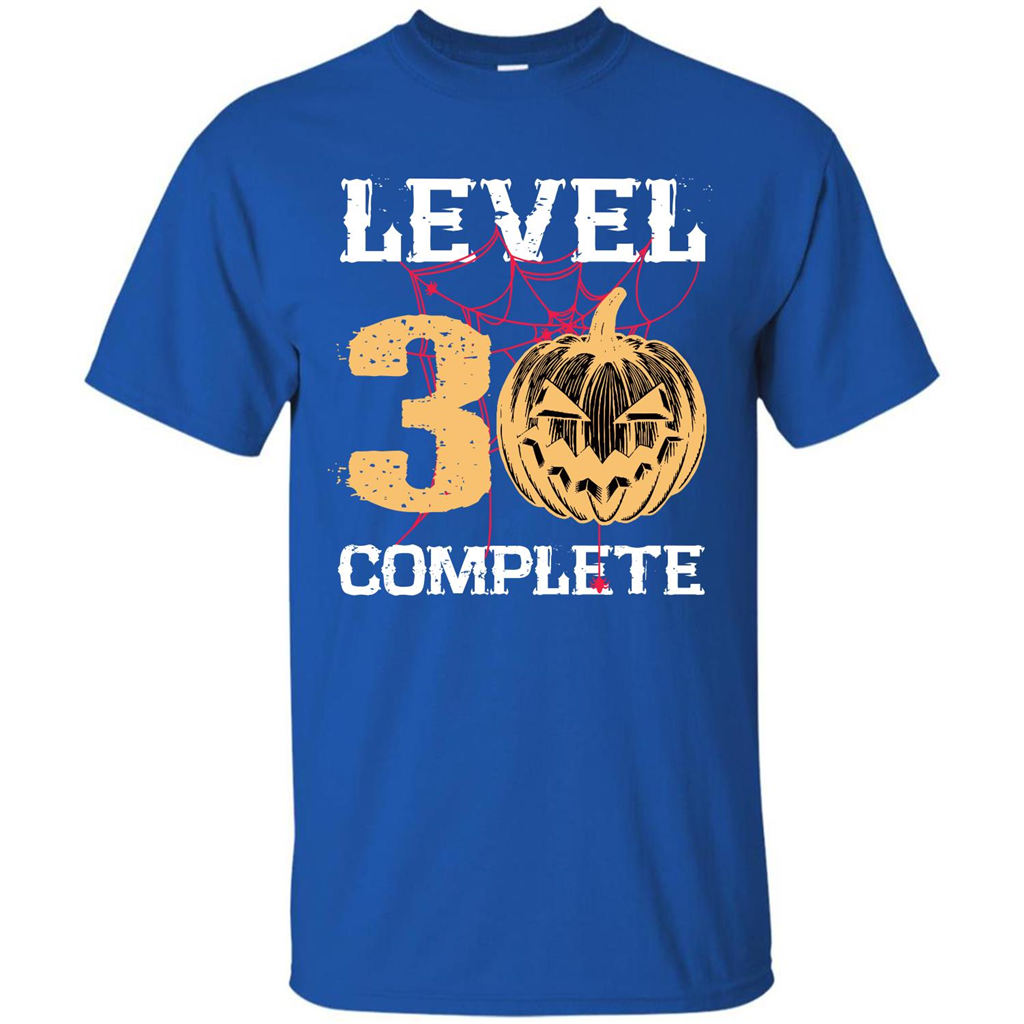 Halloween T-shirt Level 30 Complete Royal