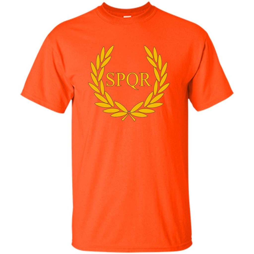 Camp Jupiter SPQR T-shirt Orange