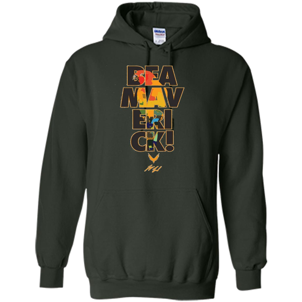 Be A Maverick T-shirt Forest Green