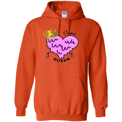 Slime Queen Heart T-Shirt Orange