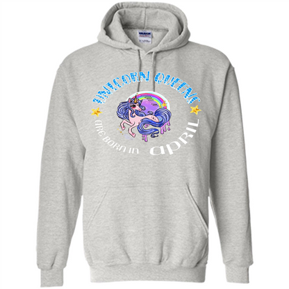 April Unicorn T-shirt Unicorn Queens Are Born April Ash
