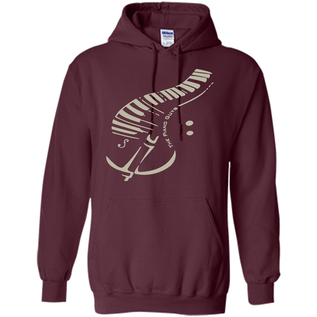 Piano Guys T-Shirt Love Piano T-shirt Maroon