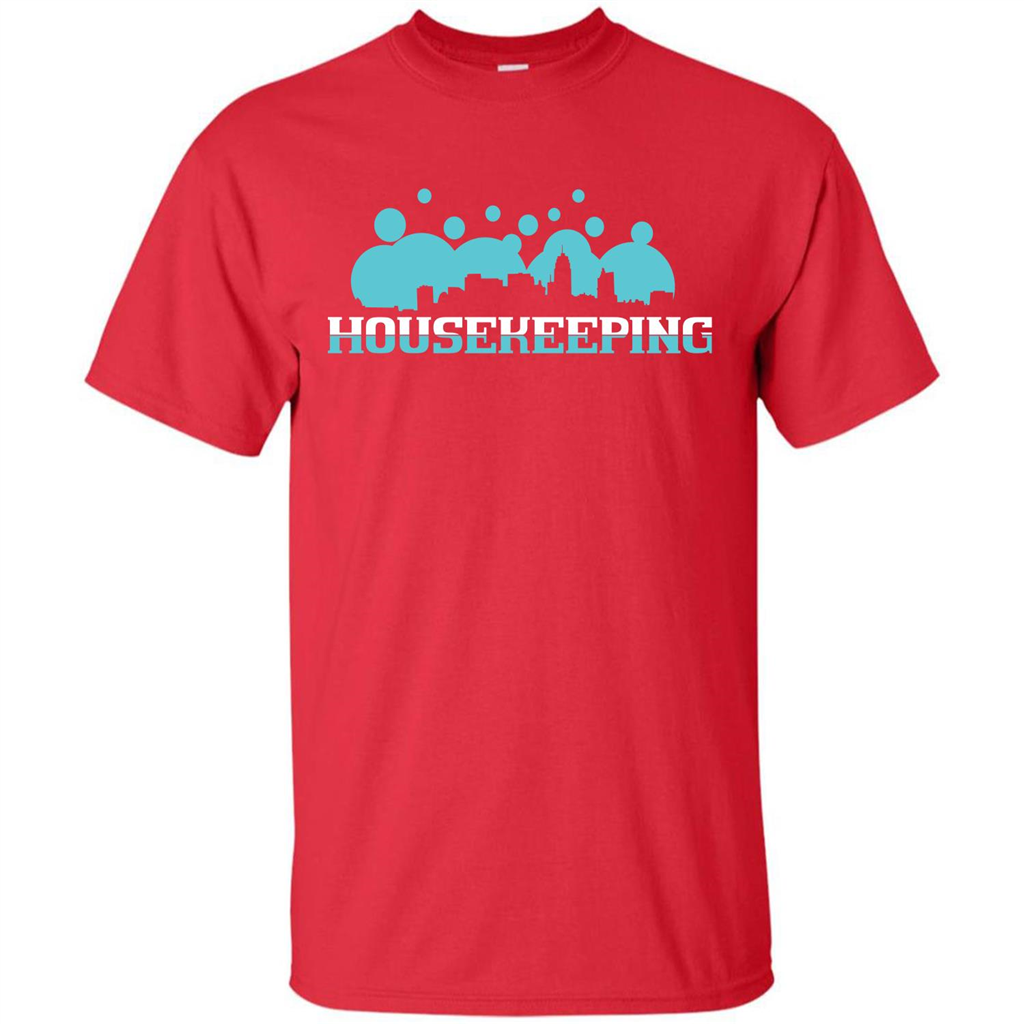 Housekeeping Lover T-shirt Housekeeping T-shirt Red