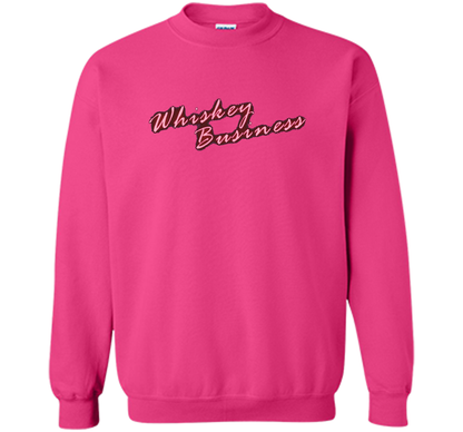 Whiskey Business Drinking 80's T-shirt shirt Heliconia